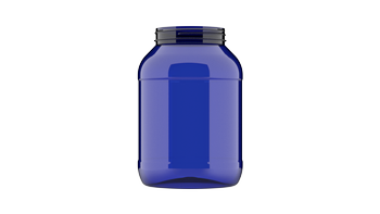 Słoik PET PU-0637 poj. 3000 ml, niebieski transparent, gwint 100/400