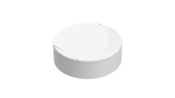 Nakrętka na słoik gwint  63/485 PN005 biała,