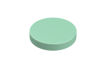Nakrętka na słoik gwint  70/400 niska bez uszczelnienia AK001, zielona