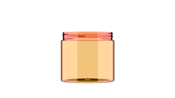 Słoik PET PU-0616 pomarańczowy poj. 650 ml, gwint 100/400
