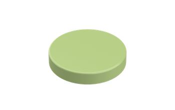Nakrętka na słoik gwint  70/400 niska bez uszczelnienia AK001, zielona