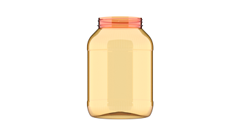 Słoik PET PU-0637 żółty poj. 3000 ml, gwint 100/400