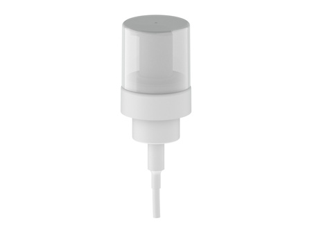 Pompka pianotwórcza RF008 biała z matową kapą, dł. rurki 165 mm