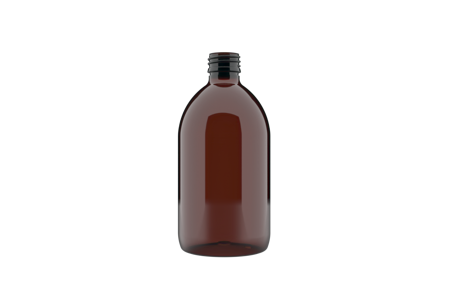 Butelka PET BU-0513 poj. 500 ml, gwint 28 ROPP