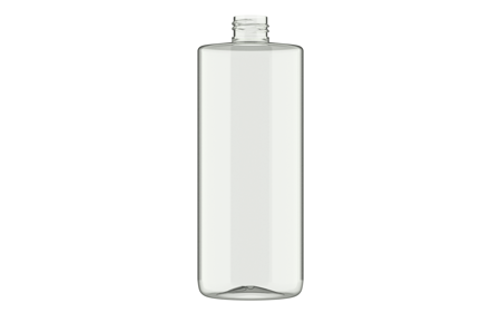 Butelka PET BU-0678 z regranulatu, poj. 500 ml,  gwint 24/410