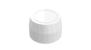 Nakrętka farmaceutyczna GR017 biała, bezpieczna gwint 28 ROPP z aplikatorem